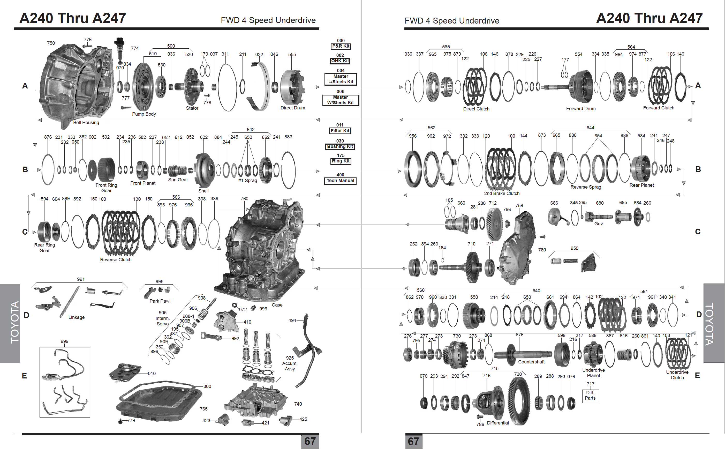 367 - A240 / A241 / A245 / A247