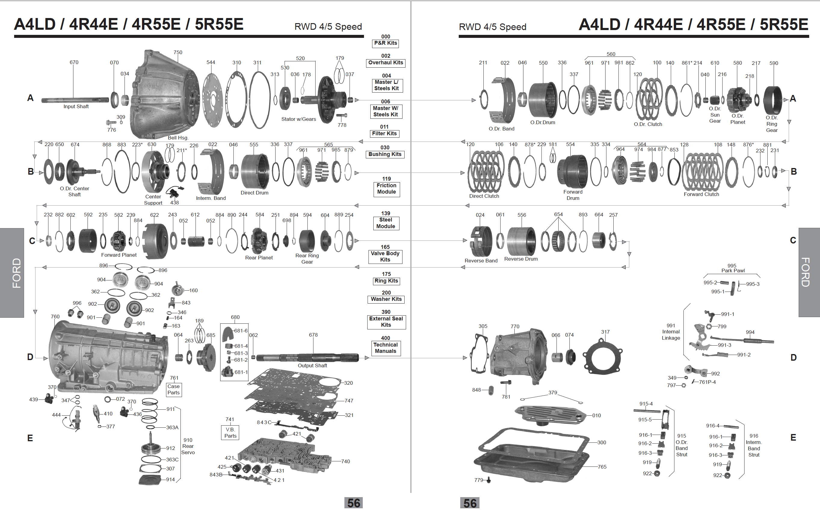 056 - A4LD / 4R44E / 4R55E / 5R55E