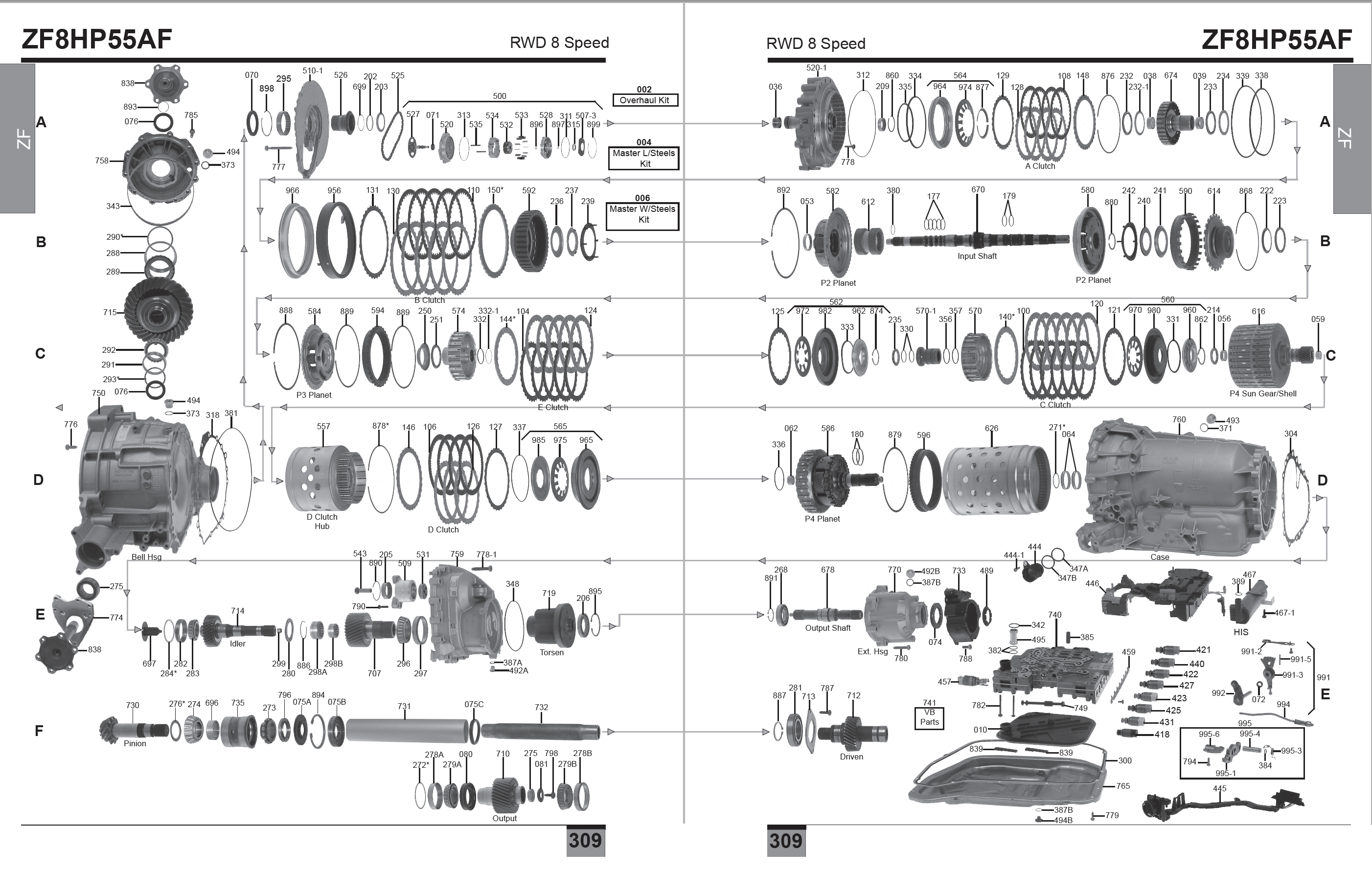 309 - ZF8HP55AF